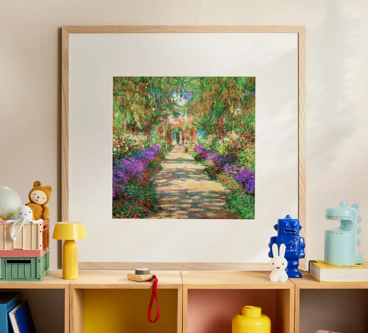 Il viale dei ricordi di Monet carta hahnemühle da Günstiger Laden