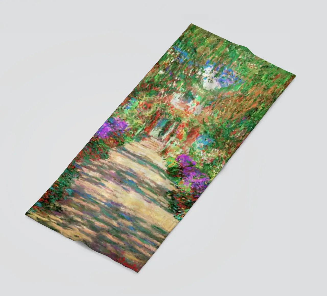 Il viale dei ricordi di Monet telo mare da Günstiger Laden