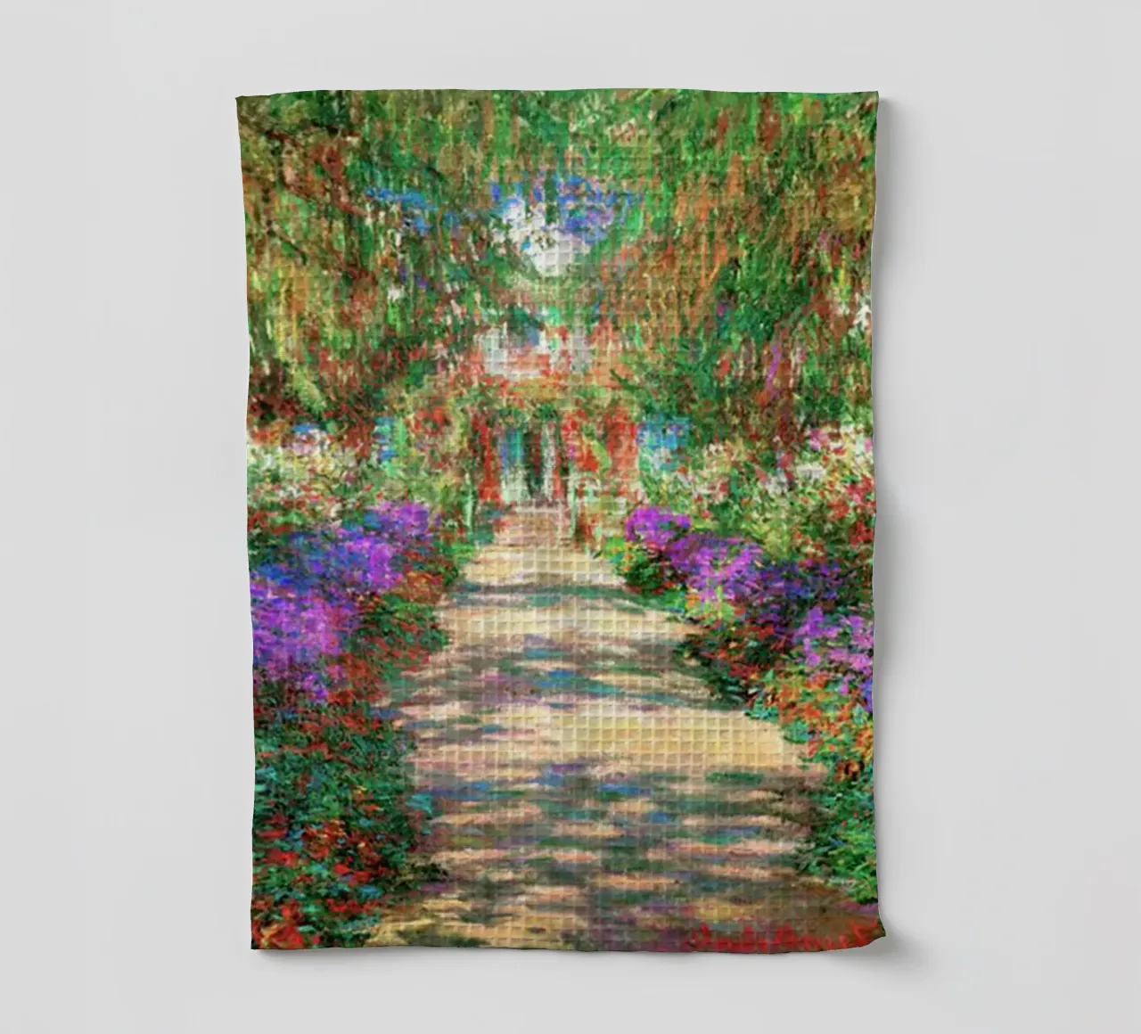 Il viale dei ricordi di Monet canovaccio da cucina da Günstiger Laden