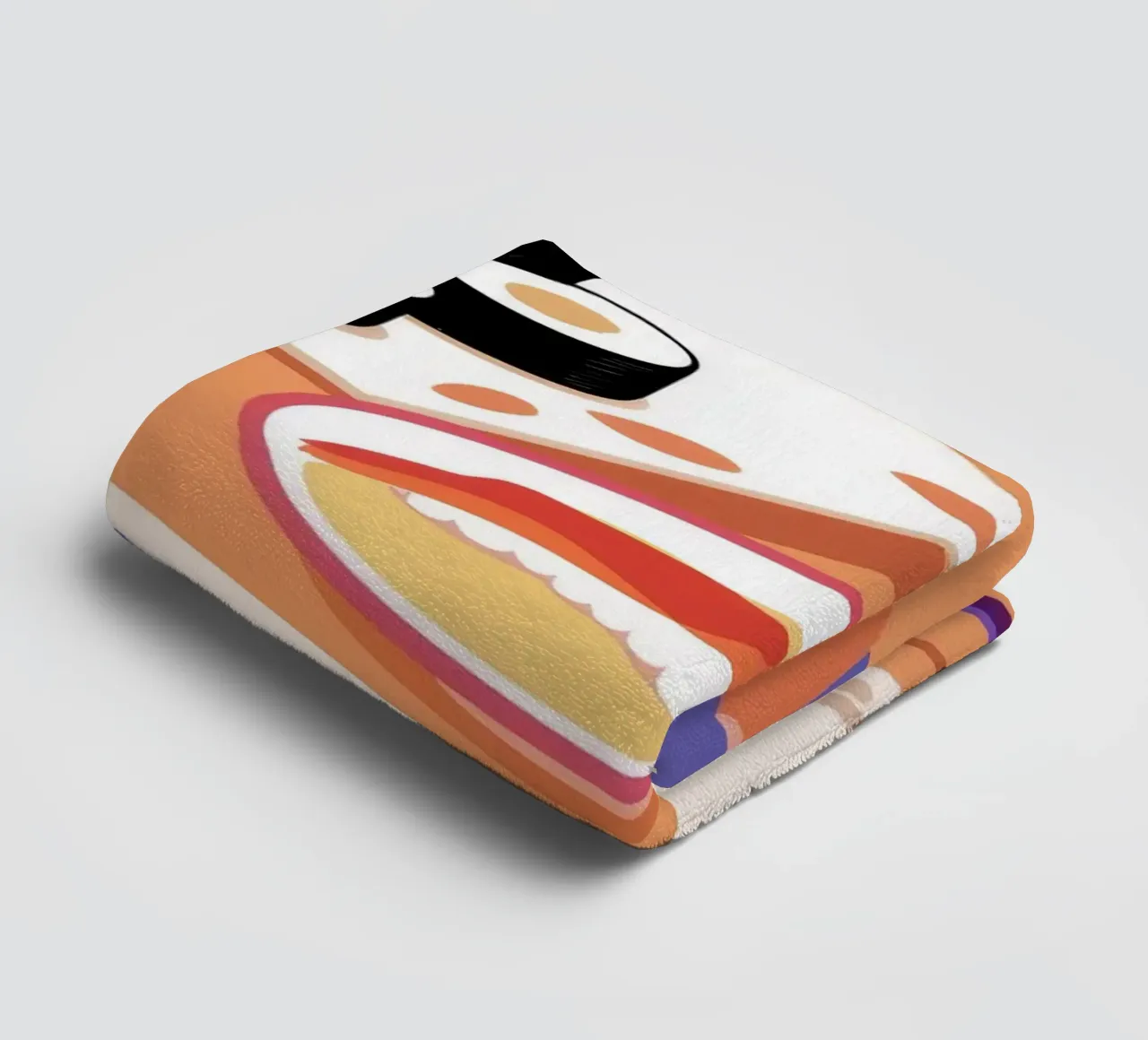 Cena a base di sushi asciugamano da bagno da Muse Artworks