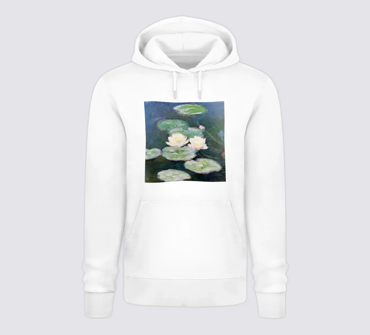 Monet Speciale fiore di loto felpa con cappuccio da Günstiger Laden