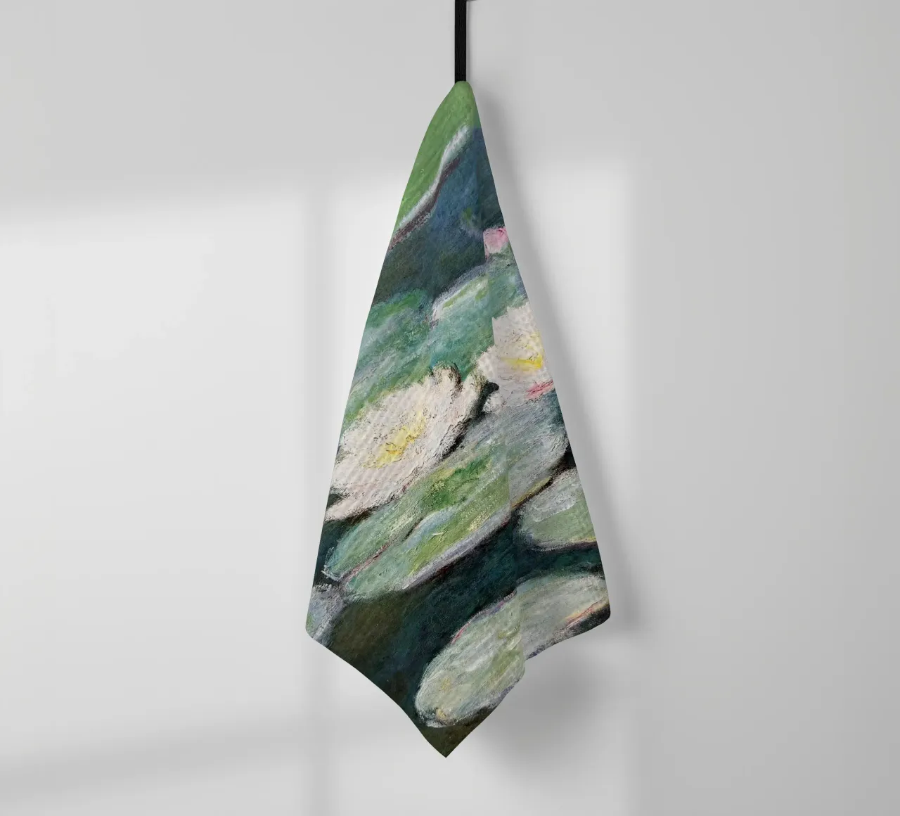 Monet Speciale fiore di loto canovaccio da cucina da Günstiger Laden