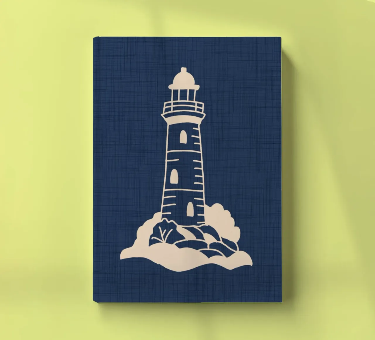 Lighthouse Nautical Mythology - Retro Coastal notebook by susanacosta