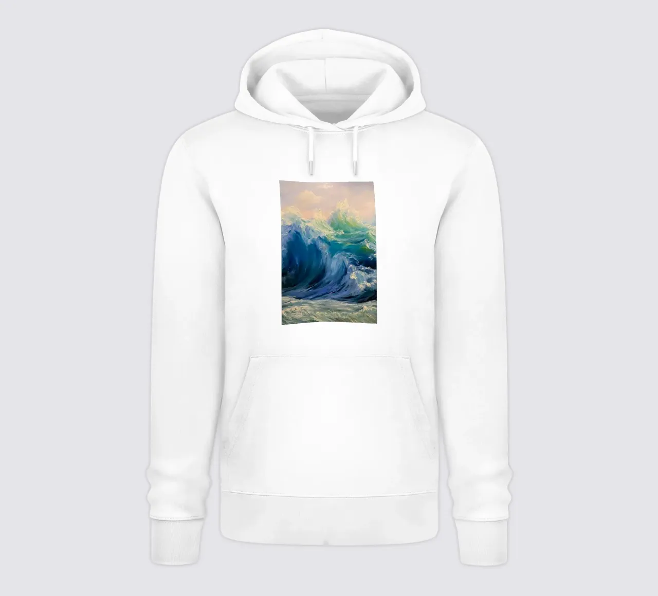 Monet Le onde felpa con cappuccio da Günstiger Laden