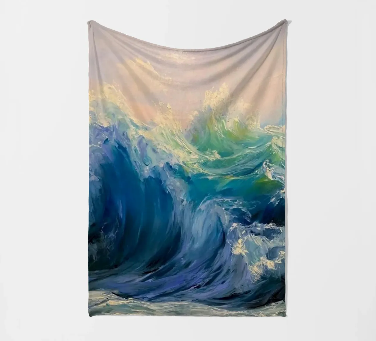 Monet Le onde coperta in pile da Günstiger Laden