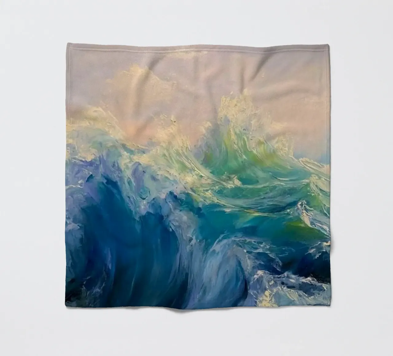 Monet Le onde coperta in pile da Günstiger Laden