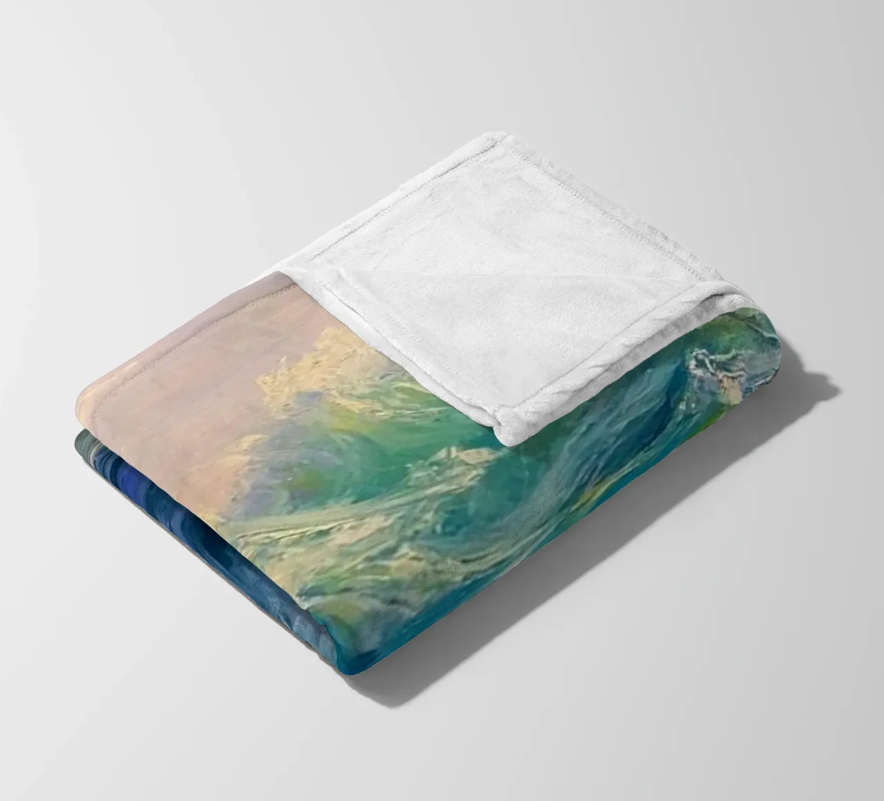 Monet Le onde coperta in pile da Günstiger Laden