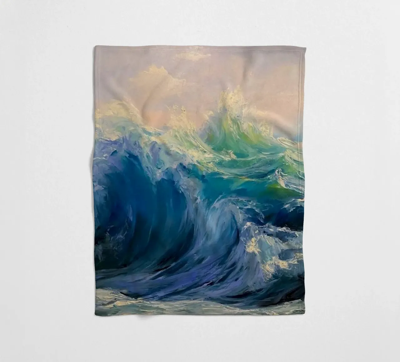 Monet Le onde coperta in pile da Günstiger Laden