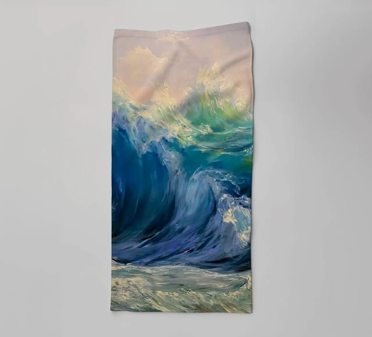 Monet Las olas toalla de baño de Günstiger Laden