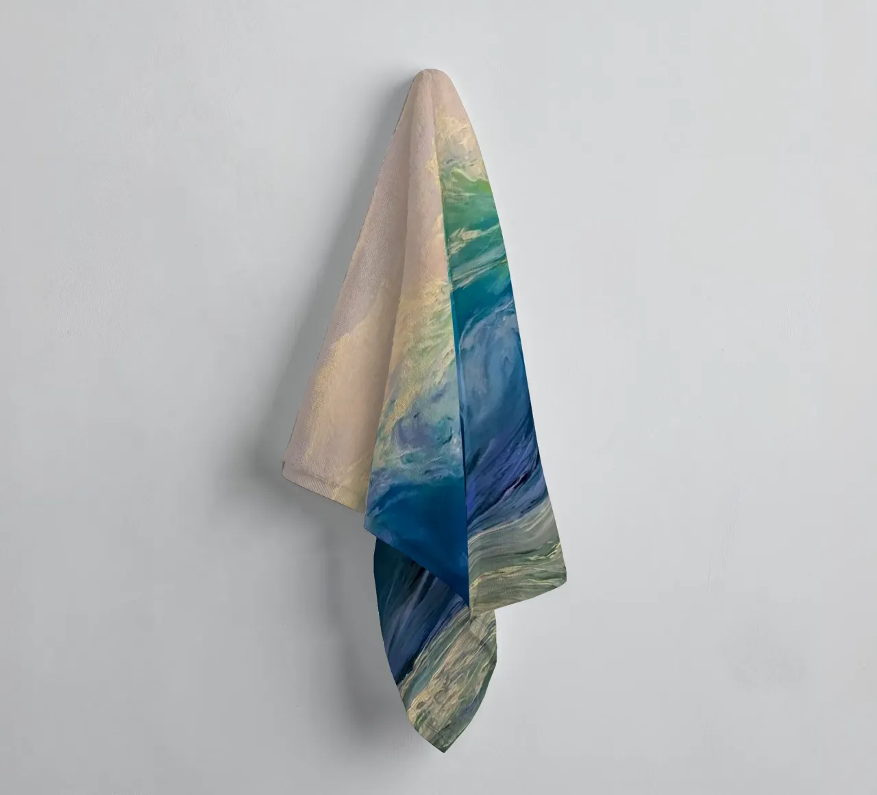Monet Las olas toalla de baño de Günstiger Laden