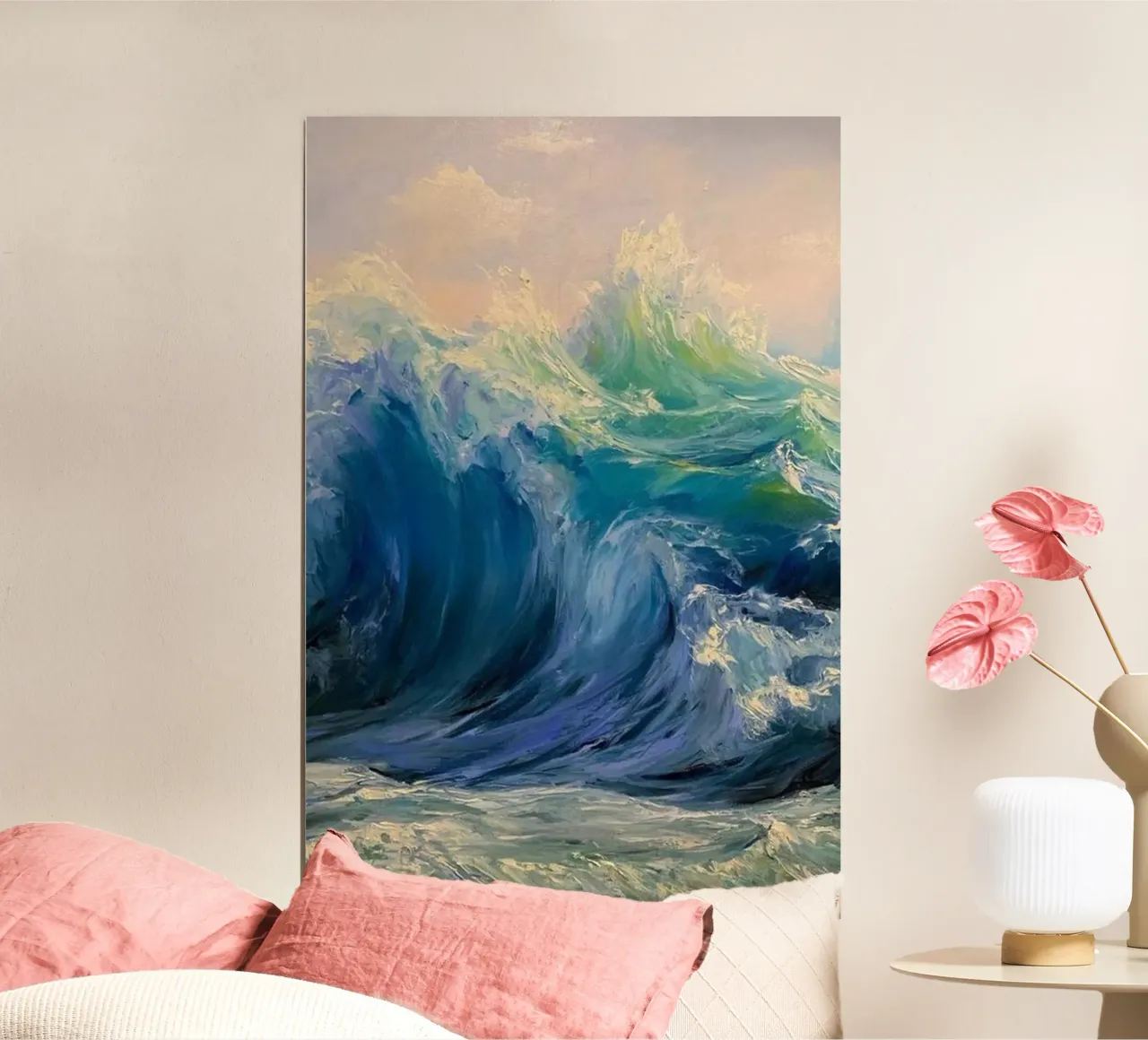 Monet Las olas hahnemühle de Günstiger Laden
