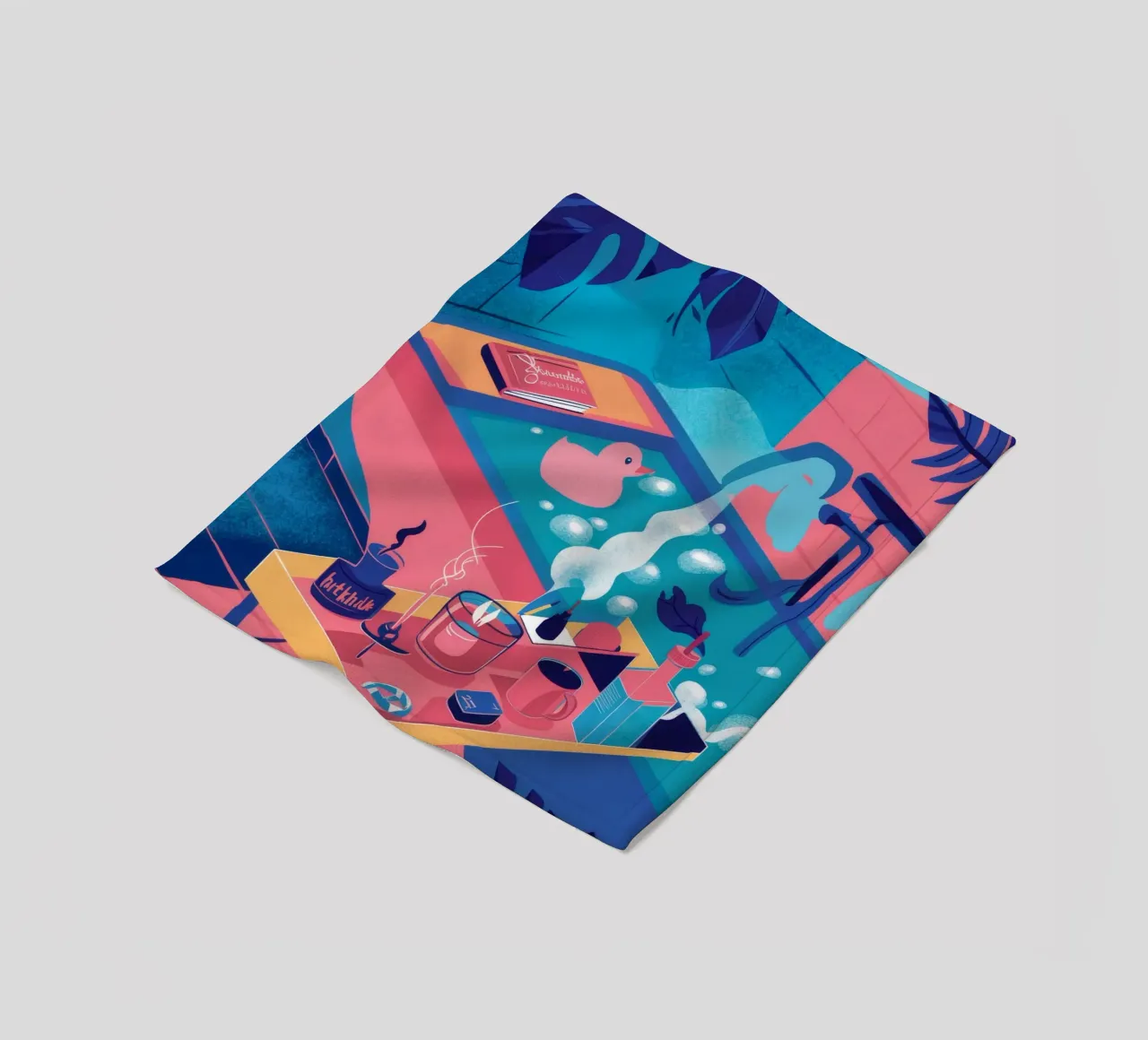 Serata Grill sul tetto coperta in pile da Muse Artworks