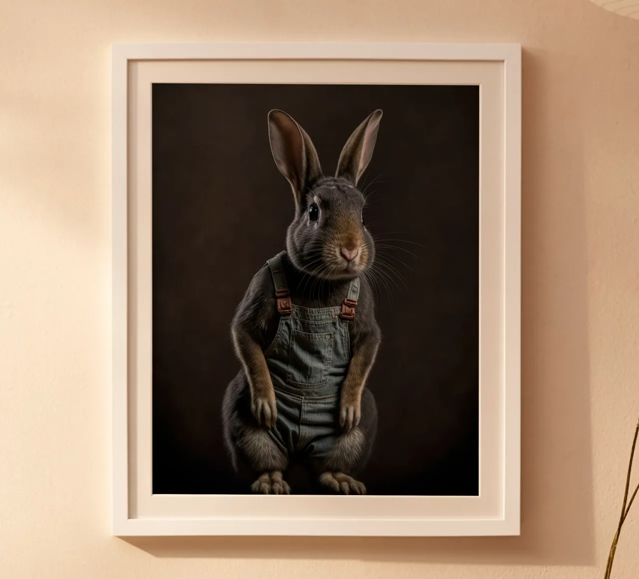 Wandkunst von Imagine Poster mit Aluminium Rahmen von Imagine