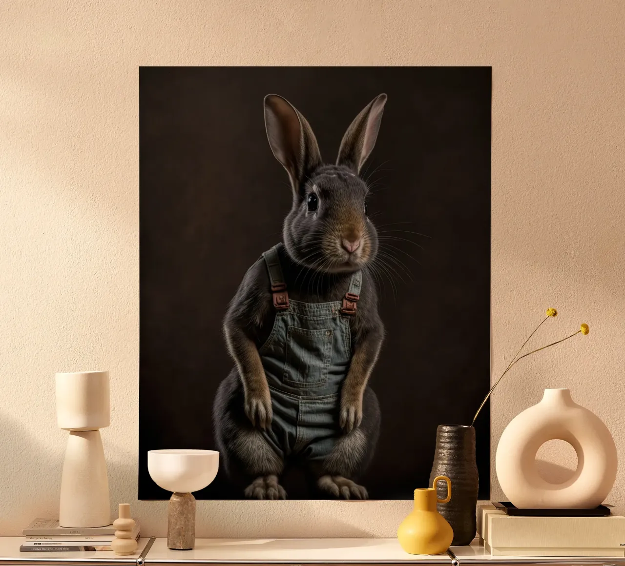 Wandkunst von Imagine Poster mit Aluminium Rahmen von Imagine