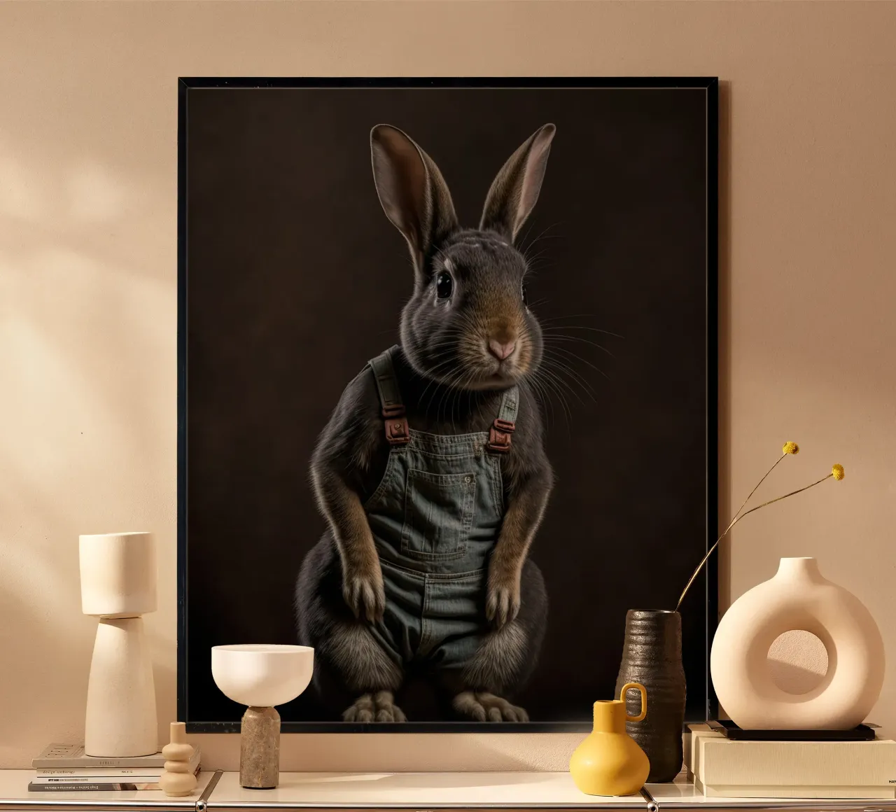 Wandkunst von Imagine Poster mit Aluminium Rahmen von Imagine