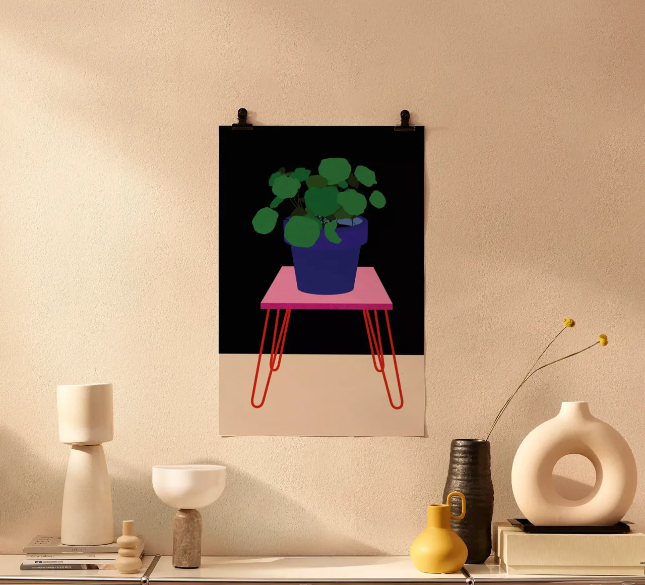 Kapuziner Kresse poster da Rosi Feist