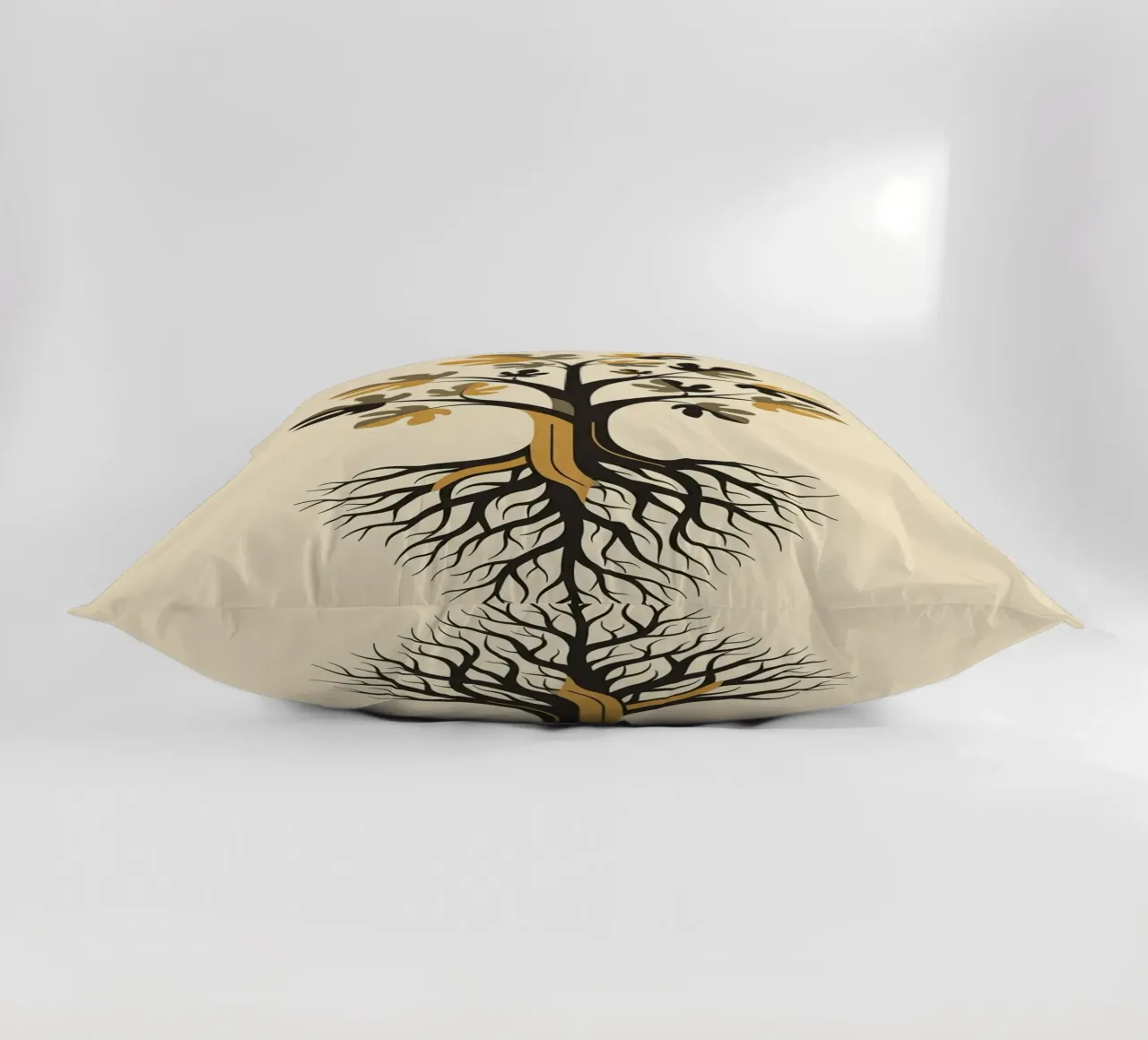Floral bauhaus #062: Our Roots Run Deep cuscino da Zen Design