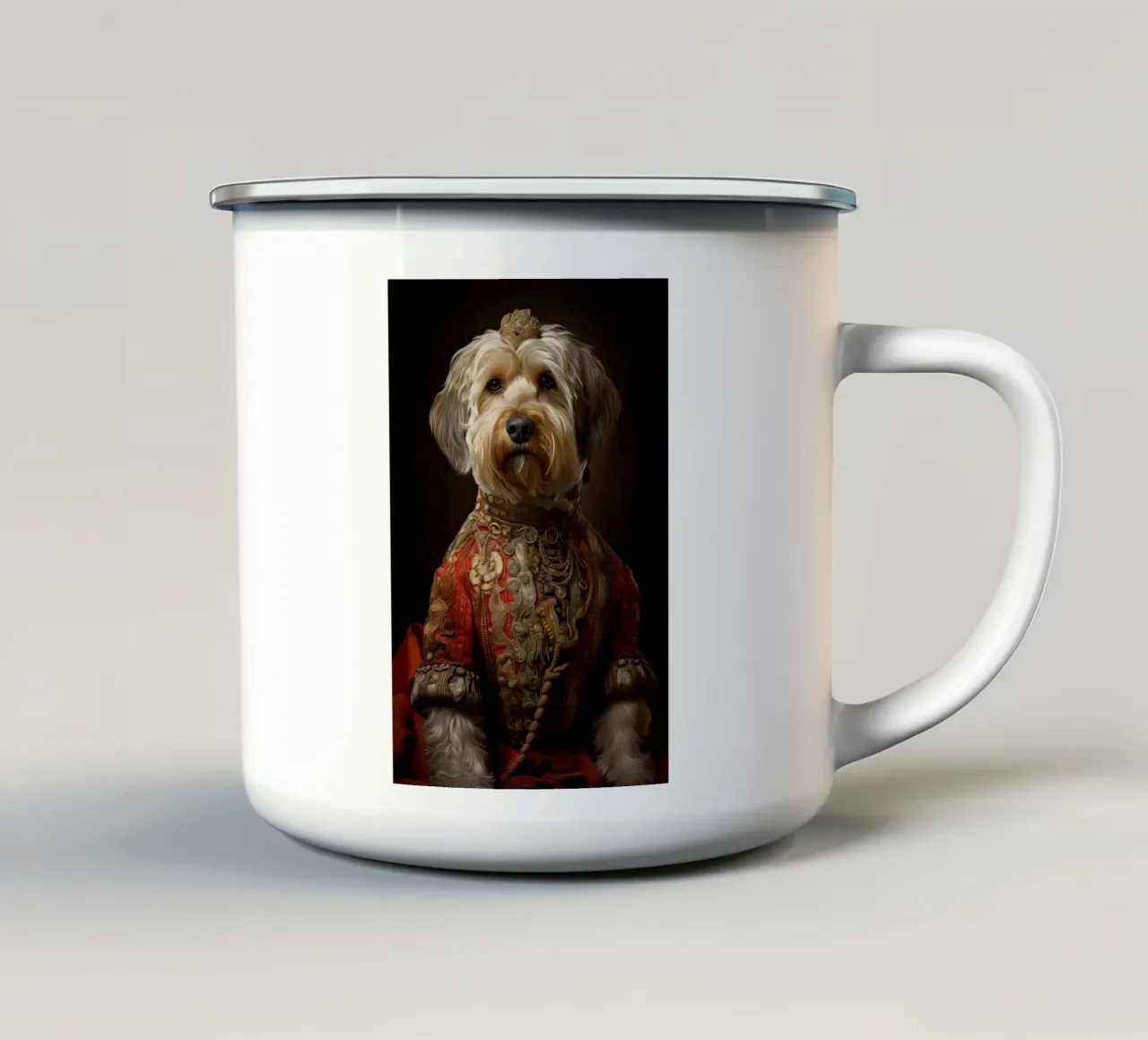 Arte da parete di Imagine tazza in smalto da Imagine