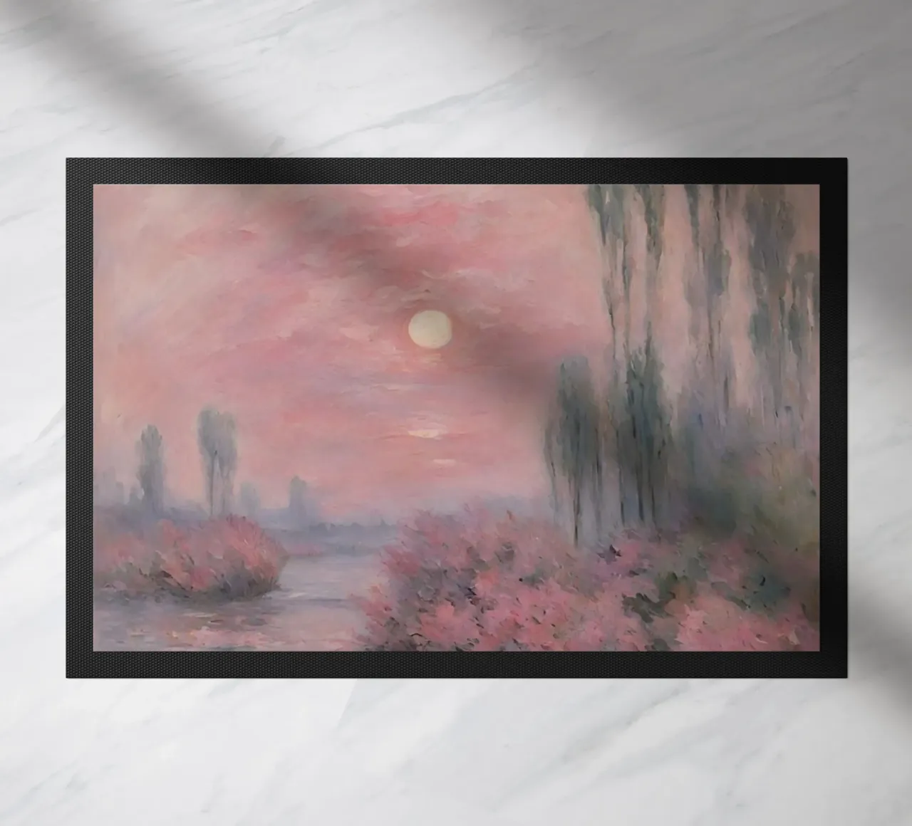 Tramonto di Monet zerbino da Günstiger Laden