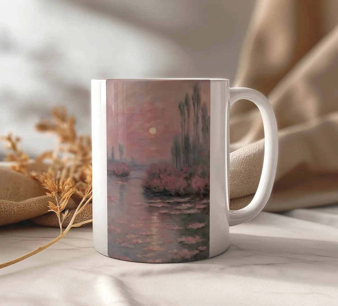 Tramonto di Monet tazza in ceramica da Günstiger Laden