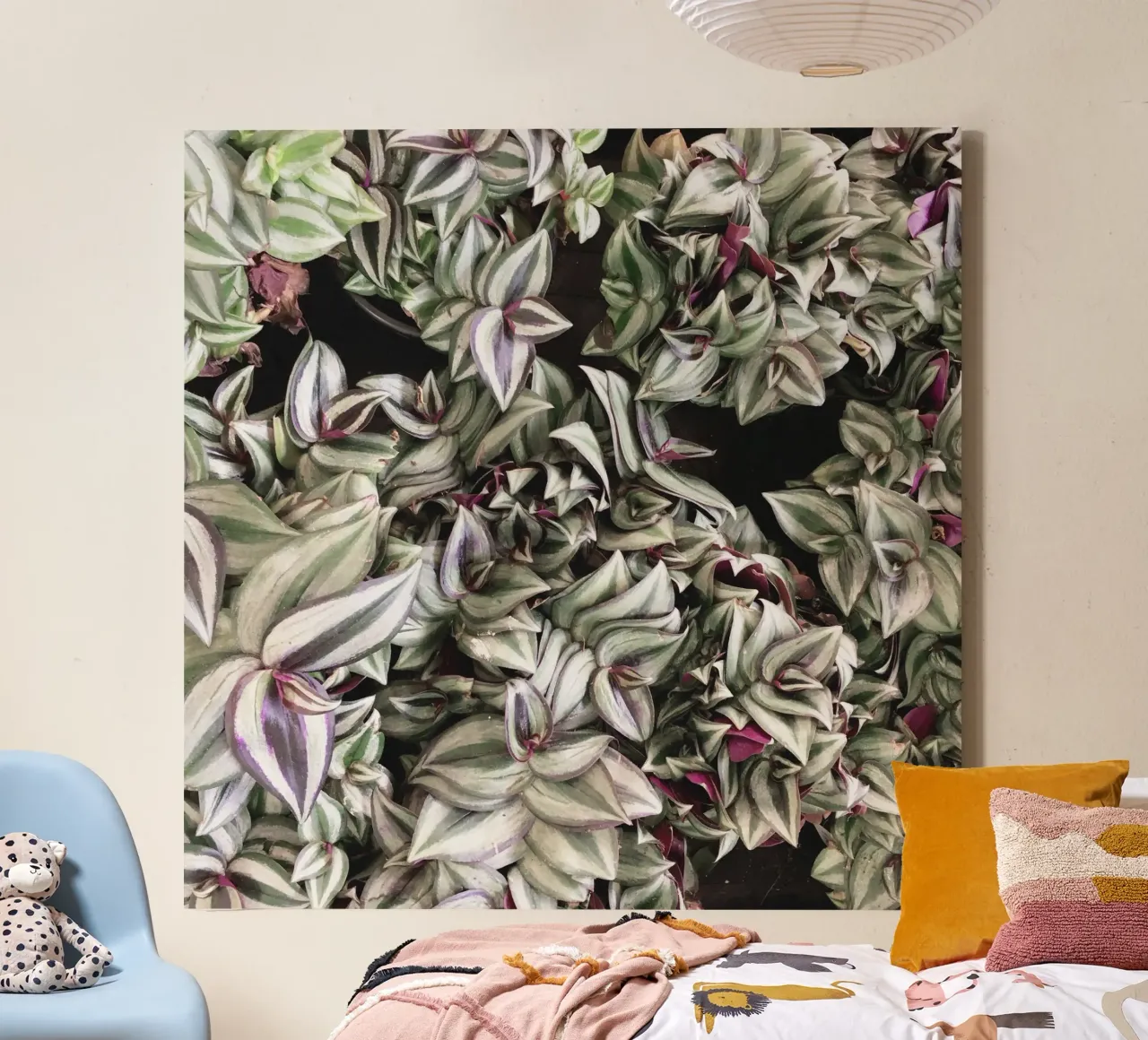 Beweging canvas met Baklijst van Cassia Beck Photography