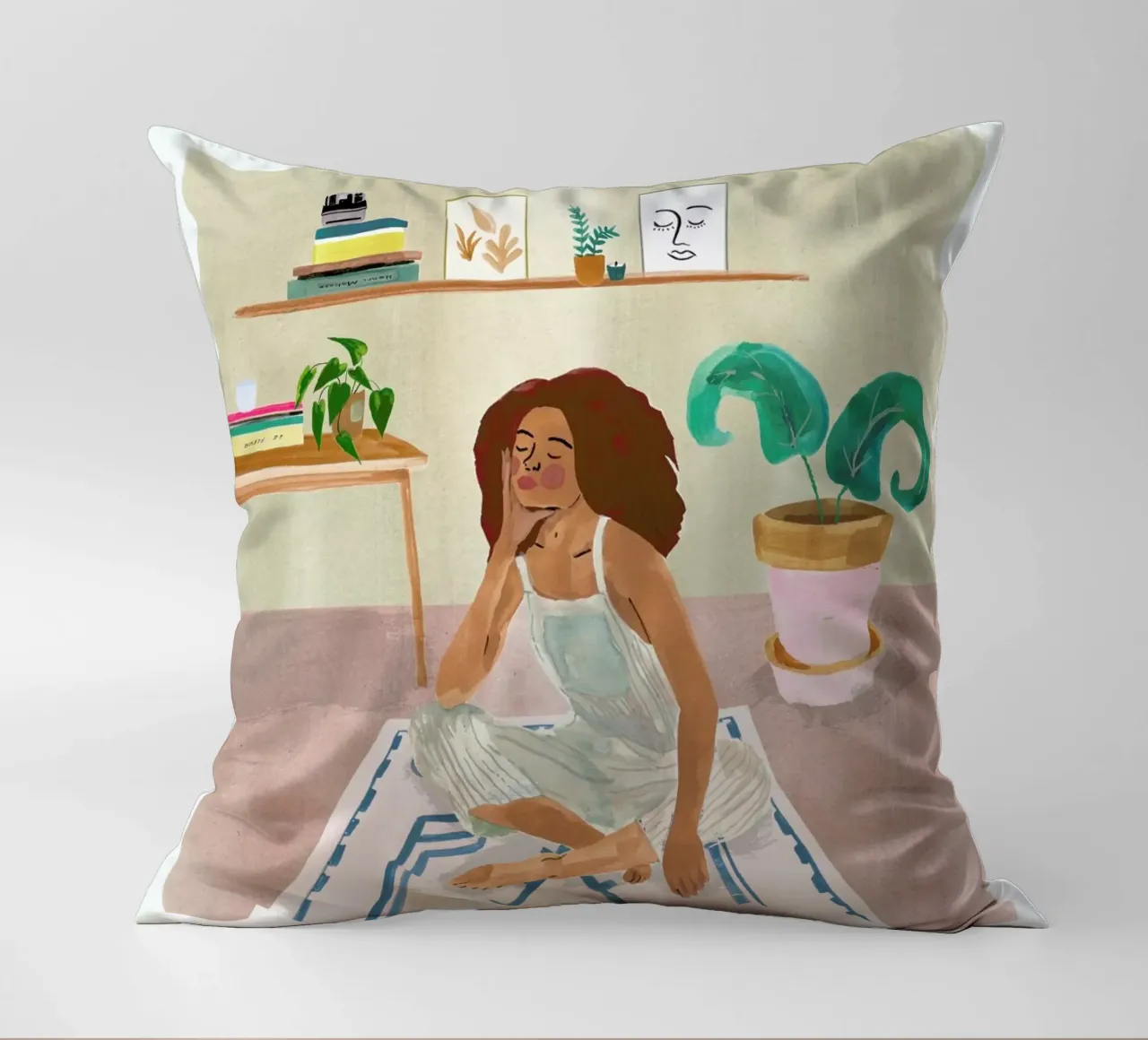 Aries decorative cushion by Laura Page