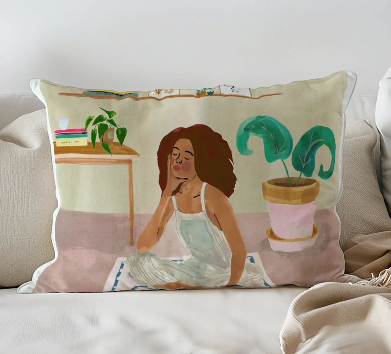 Aries decorative cushion by Laura Page
