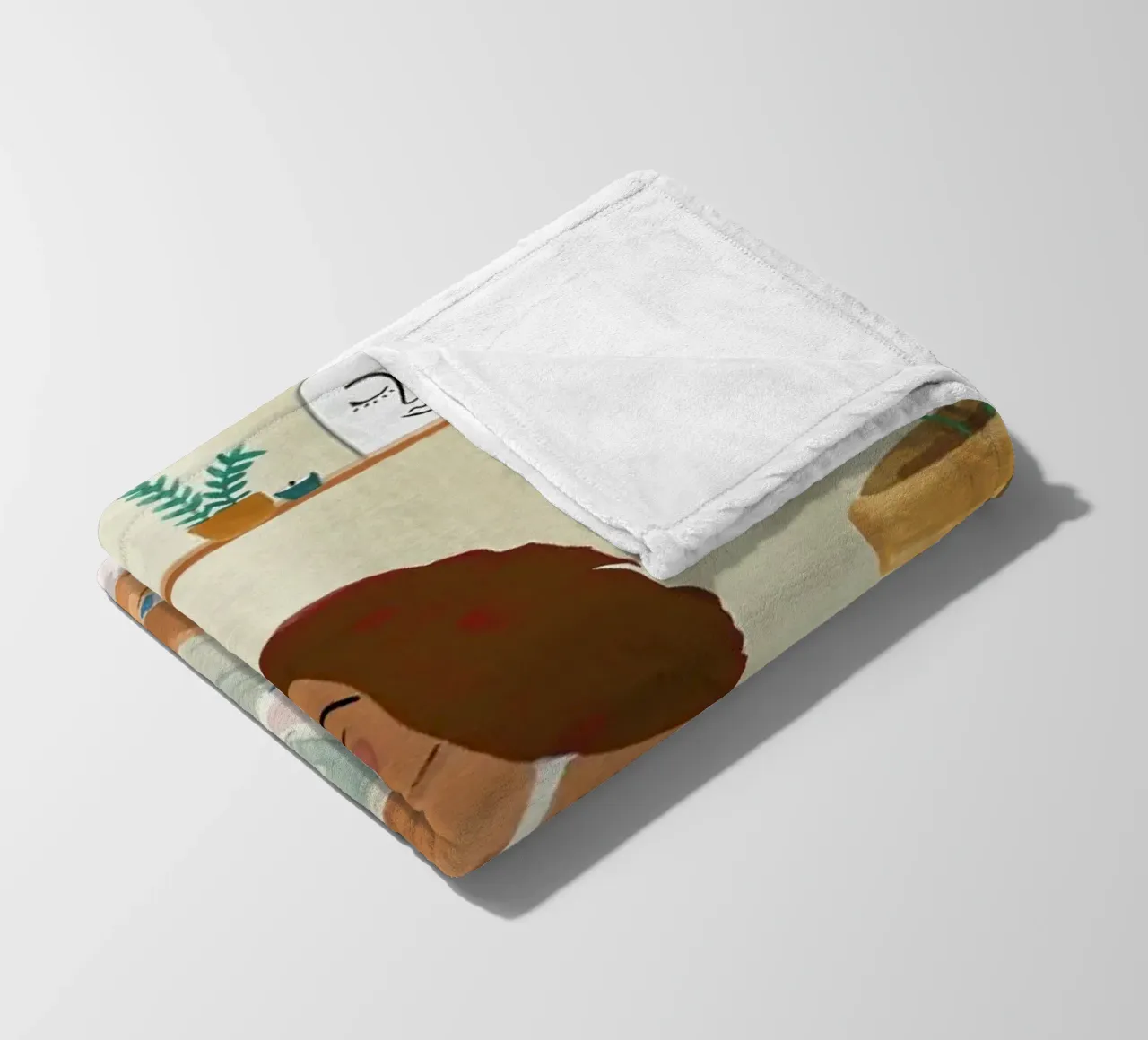 Aries fleece blanket by Laura Page