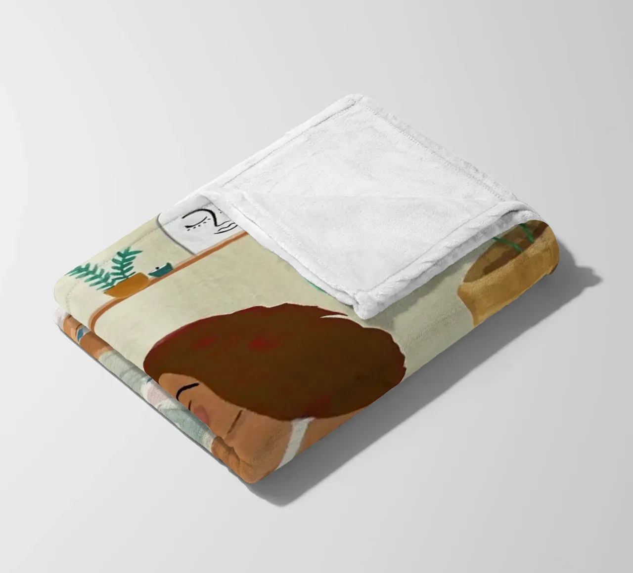 Aries fleece blanket by Laura Page