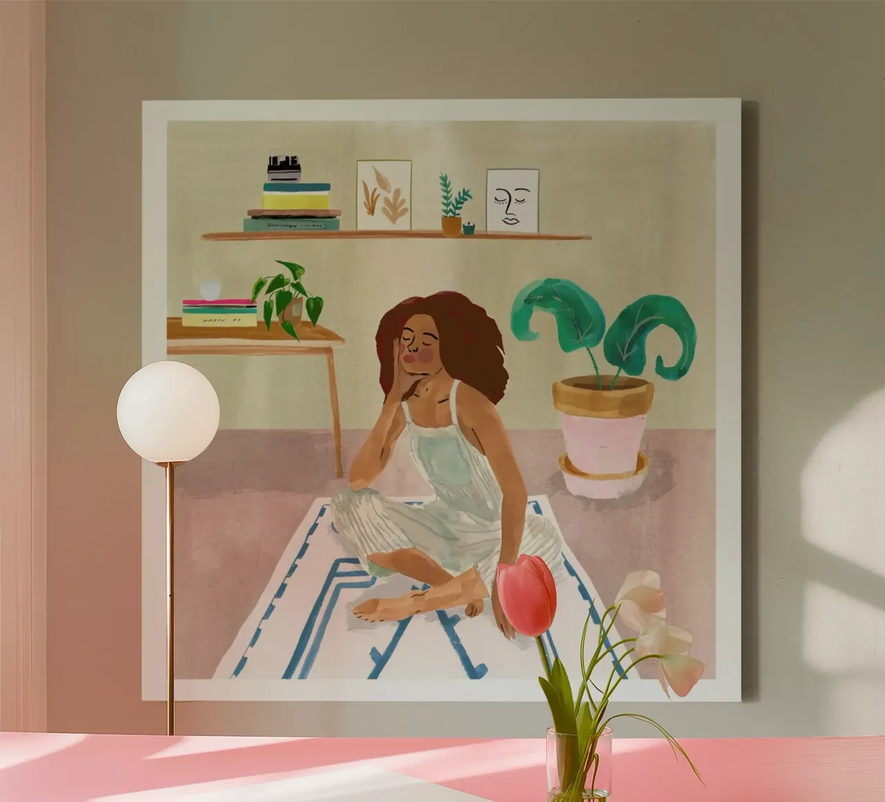 Aries tela da Laura Page