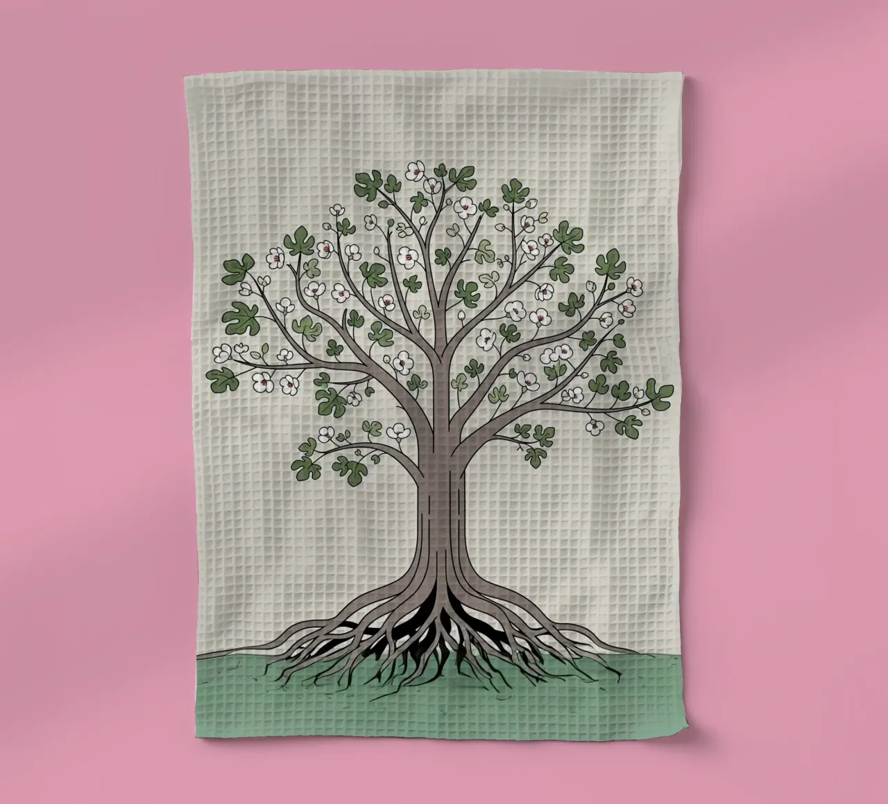 Floral bauhaus #063:: Tree of Life canovaccio da cucina da Zen Design
