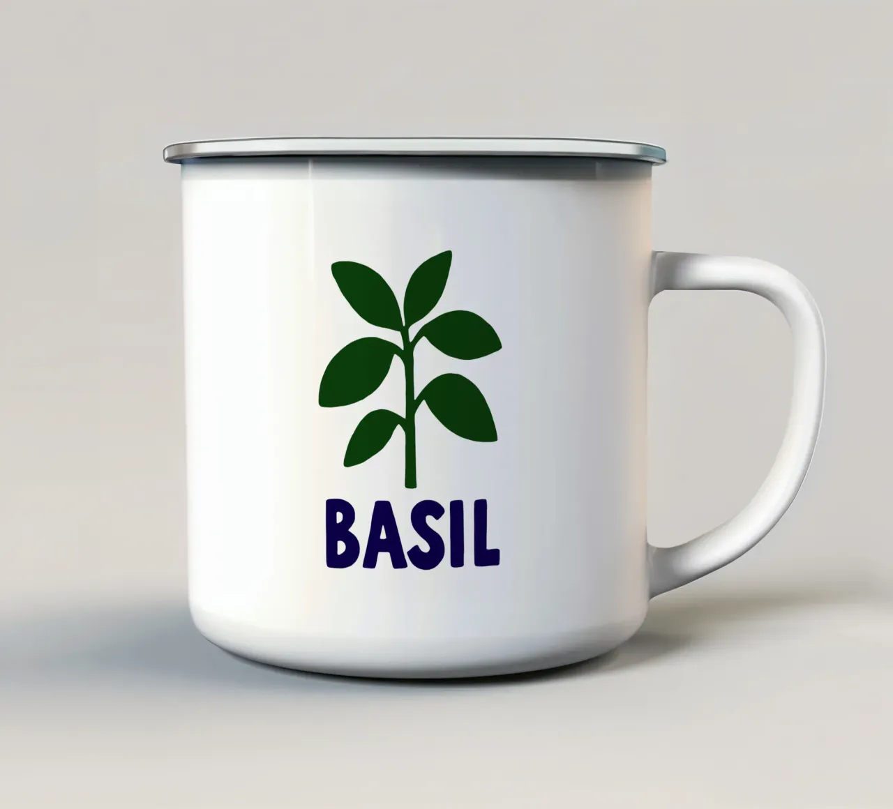 Basilikum Pop – Artezza Style tazza in smalto da Artezza