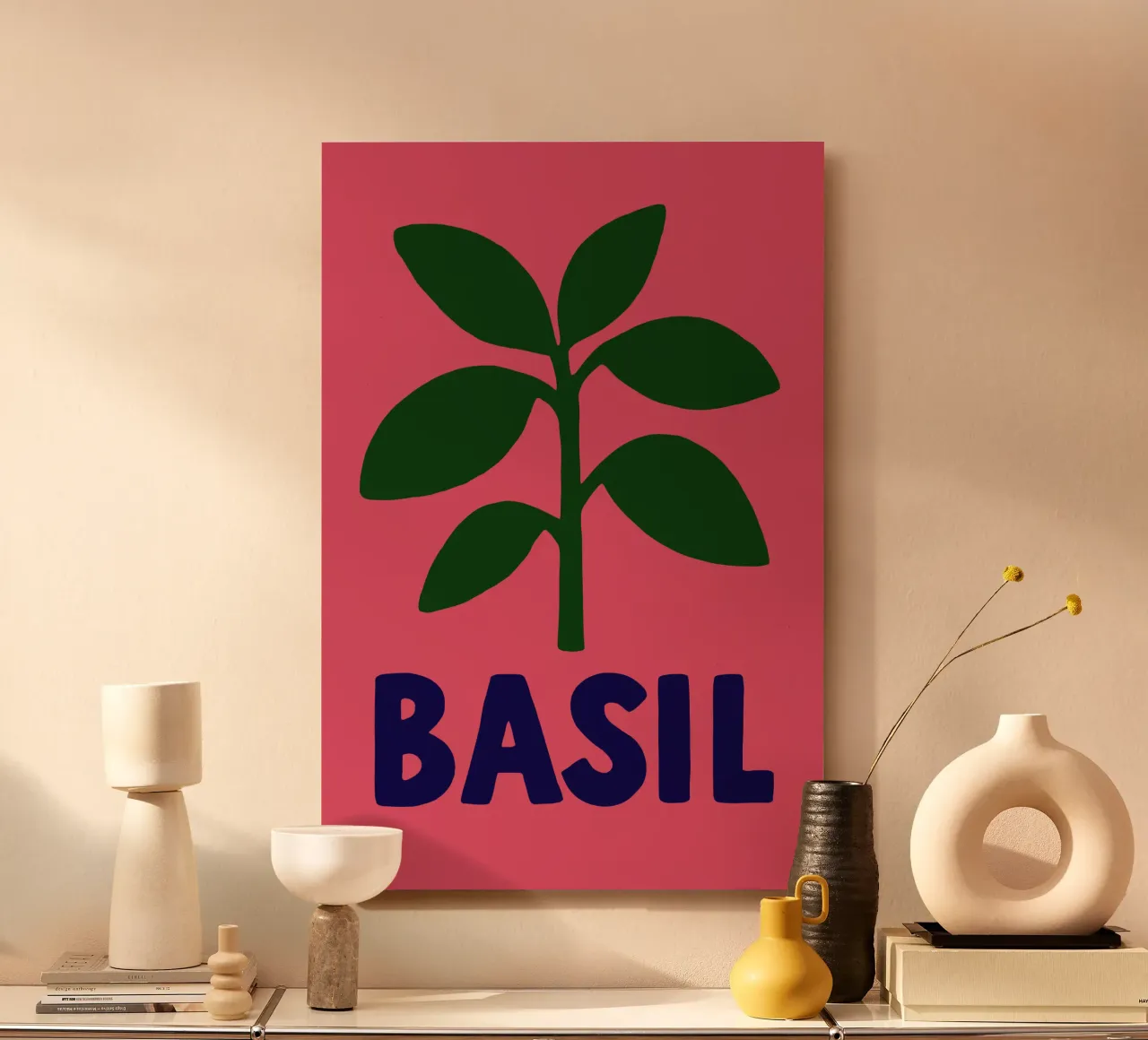 Basilikum Pop – Artezza Style alluminio dibond da Artezza