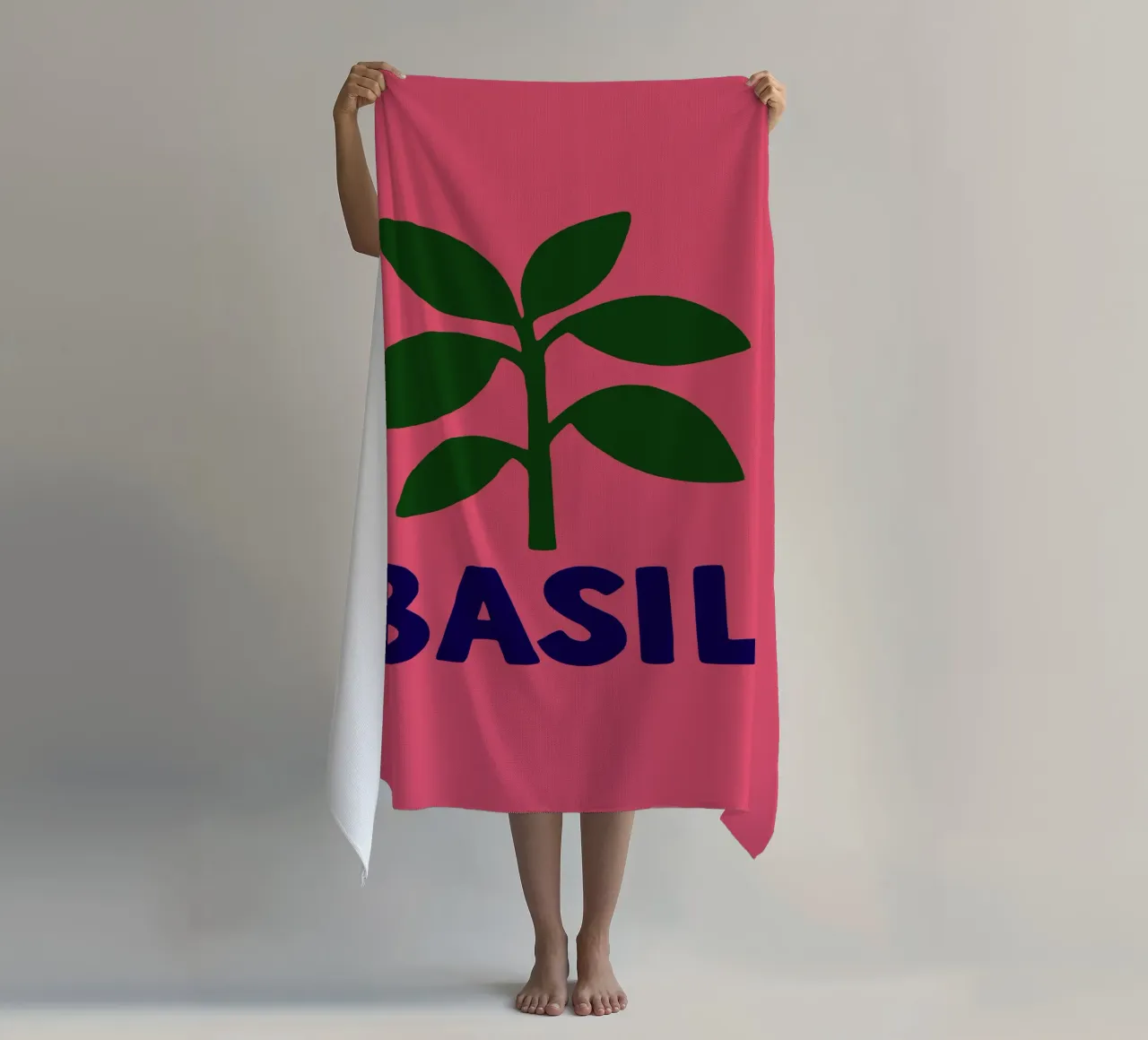 Basilikum Pop – Artezza Style telo mare da Artezza
