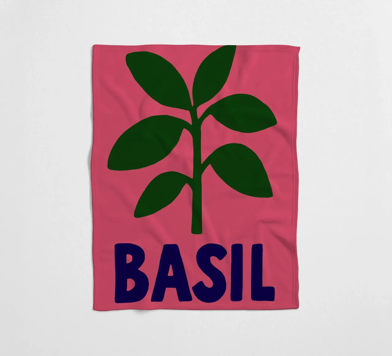 Basilikum Pop – Artezza Style coperta in pile da Artezza