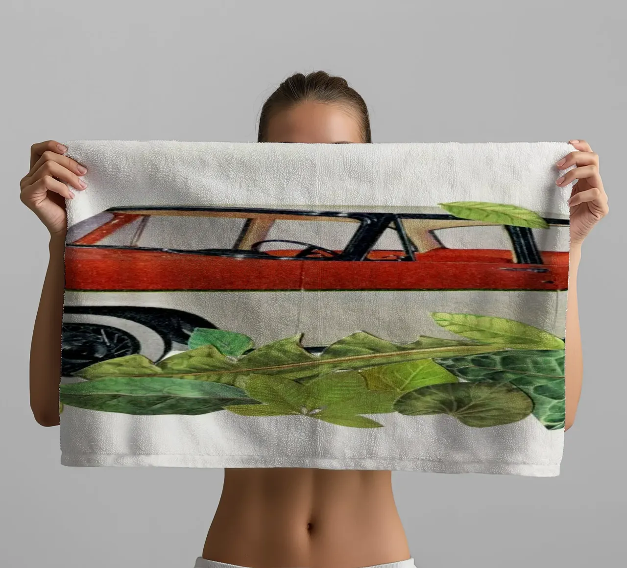 Off Road badhanddoek van Cassia Beck Collage