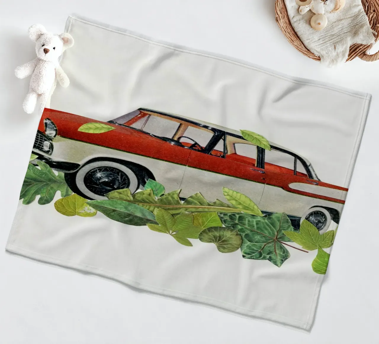 Off Road fleecedeken van Cassia Beck Collage