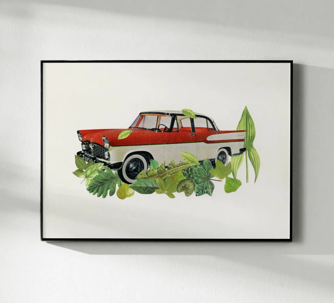 Off Road acryl van Cassia Beck Collage