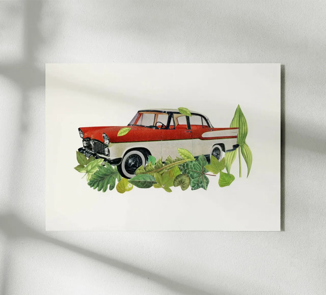 Off Road acryl van Cassia Beck Collage