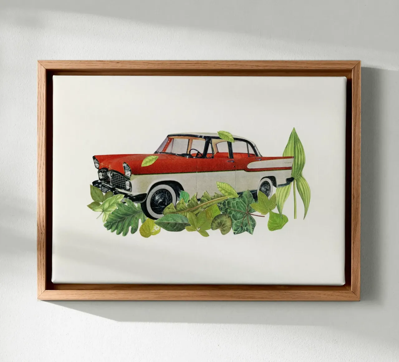 Off Road canvas by Cassia Beck Collage