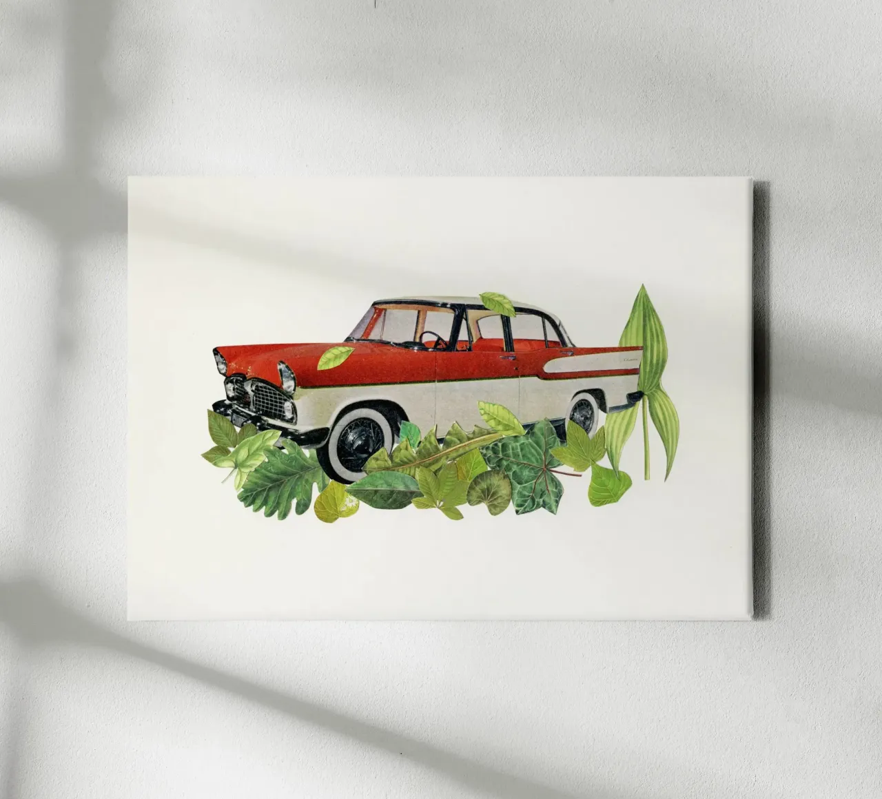 Off Road canvas by Cassia Beck Collage