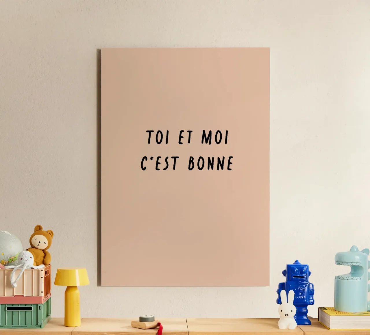 TOI ET MOI. C‘EST BONNE. forex plate by FRICKE DESIGN