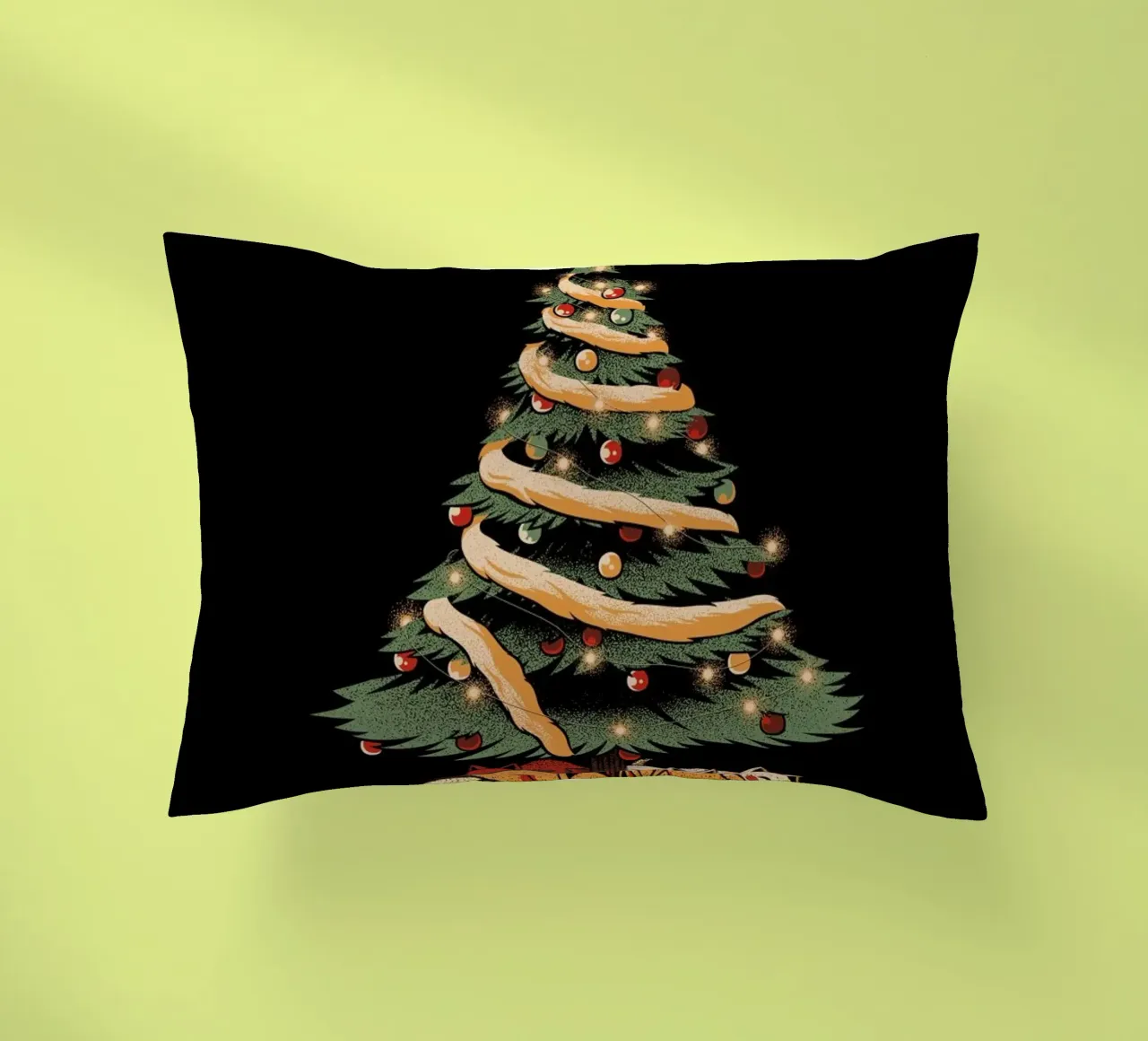 Merry Xmas Cat Tree cuscino da Tobe Fonseca