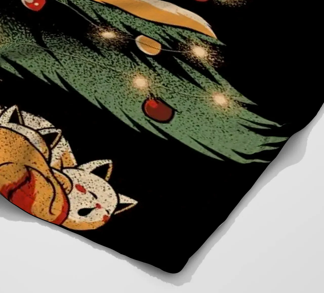Merry Xmas Cat Tree coperta in pile da Tobe Fonseca