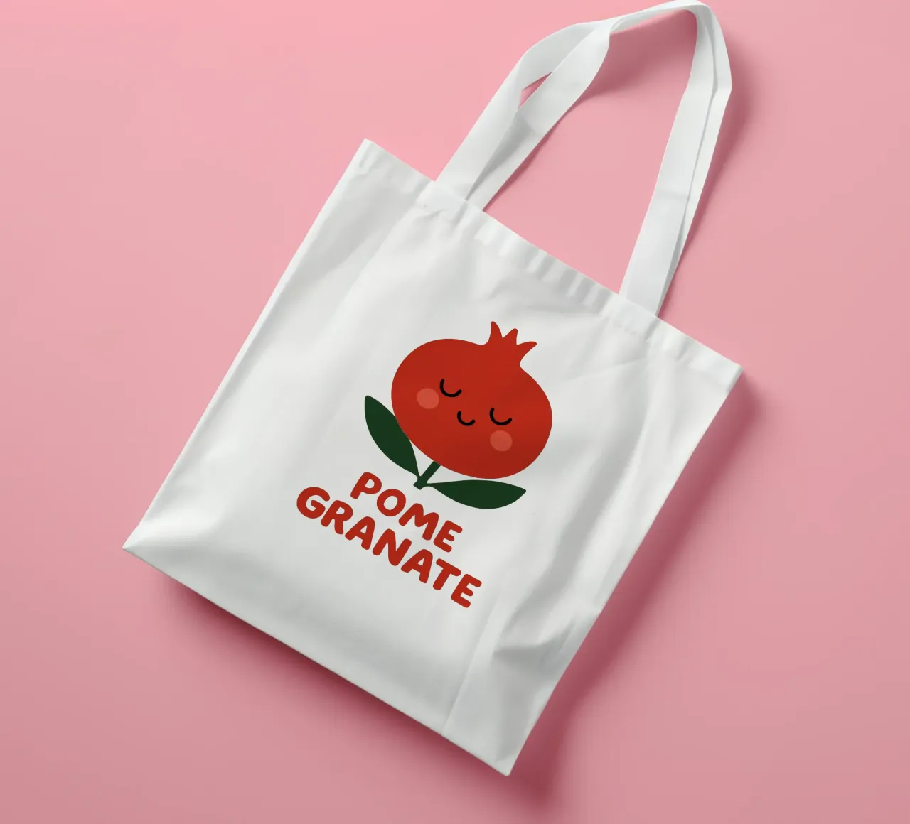 Pomegranate Pop - la frutta incontra il colore borsa in juta da Artezza