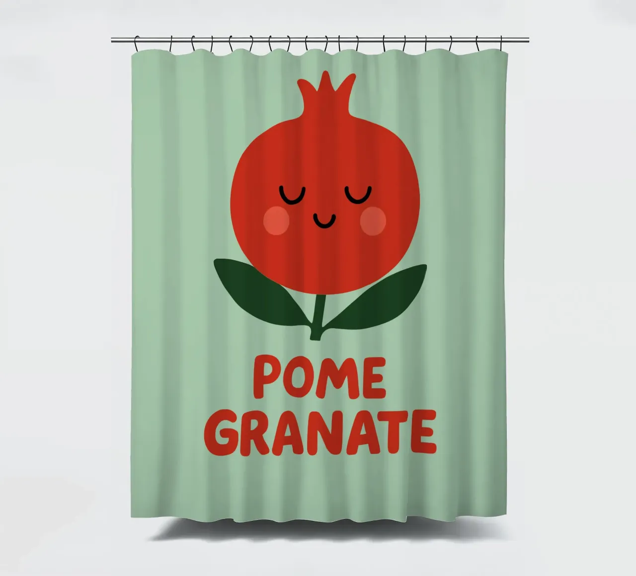 Pomegranate Pop - la frutta incontra il colore tenda da doccia da Artezza