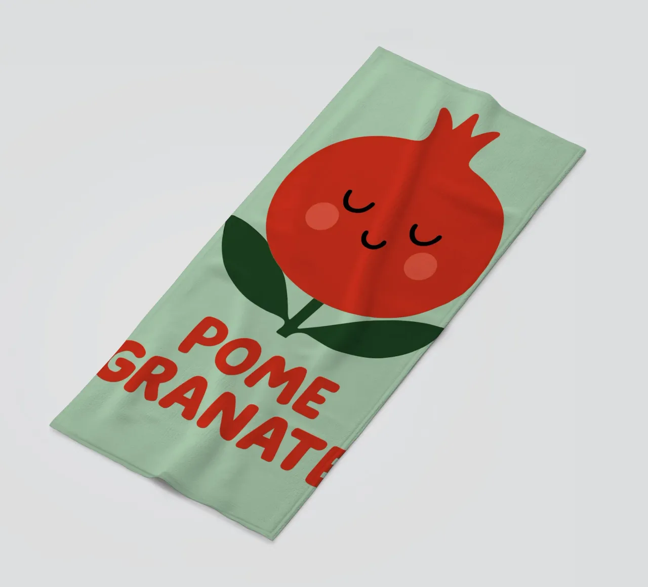 Pomegranate Pop - la frutta incontra il colore telo mare da Artezza