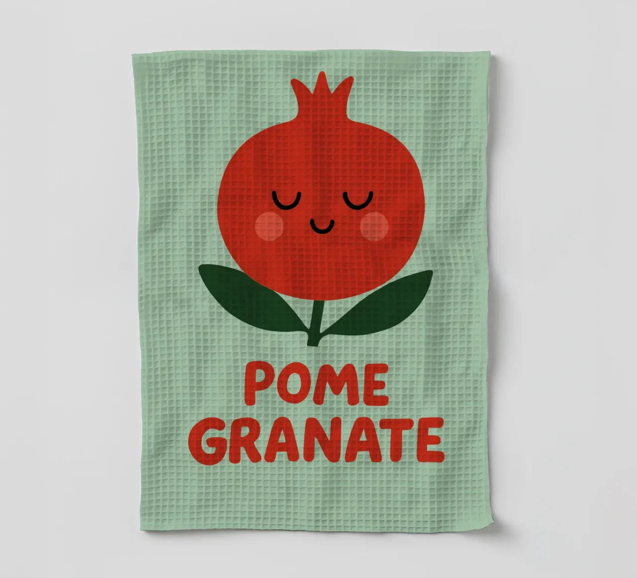 Pomegranate Pop - la frutta incontra il colore canovaccio da cucina da Artezza
