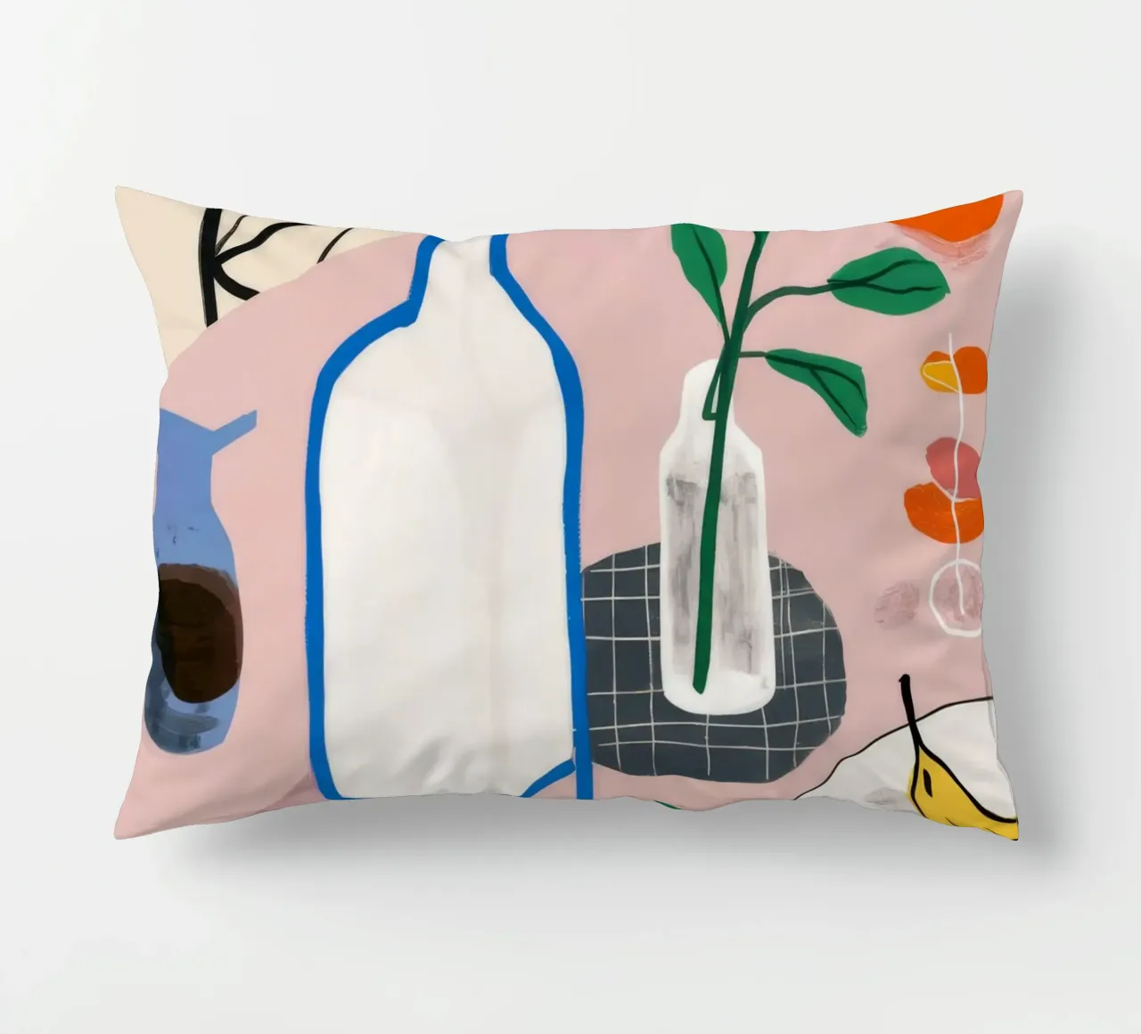Vino e formaggio in tranquillità cuscino da Muse Artworks