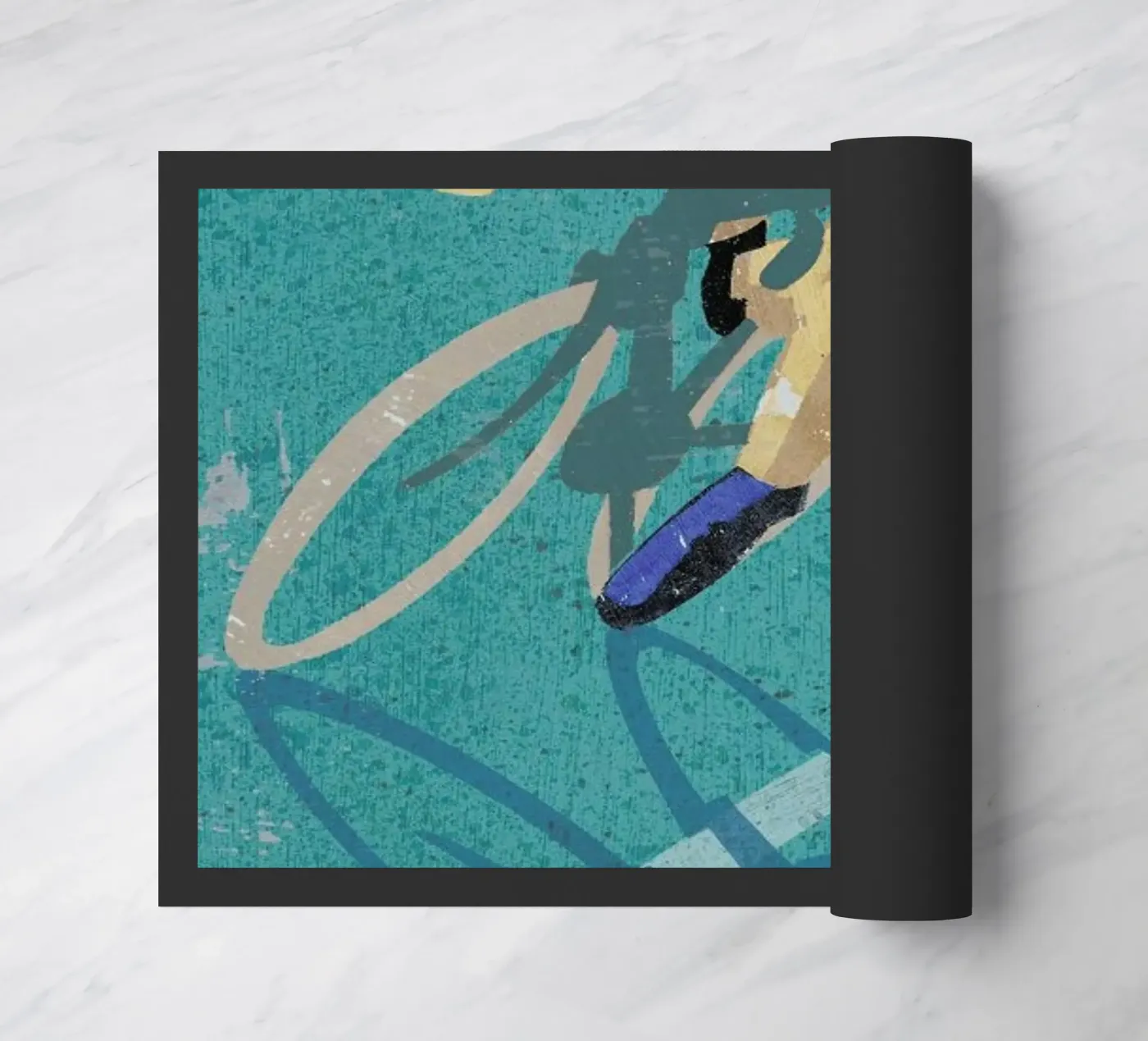 Cycling deurmat van Andy Bridge